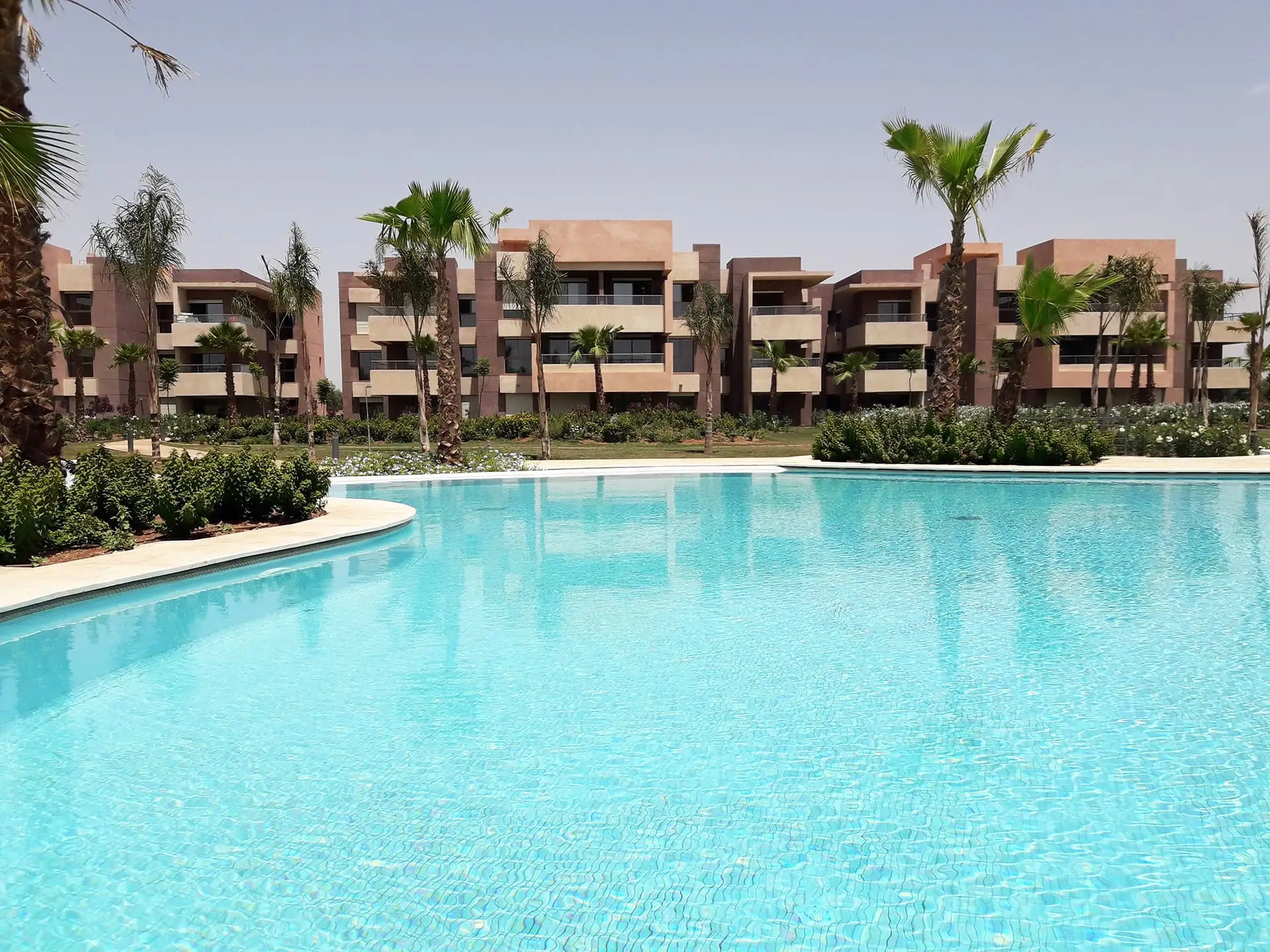 arquitecto marrakech golf piscina